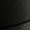 włóknina, fibertex gładki o kolorze czarnym